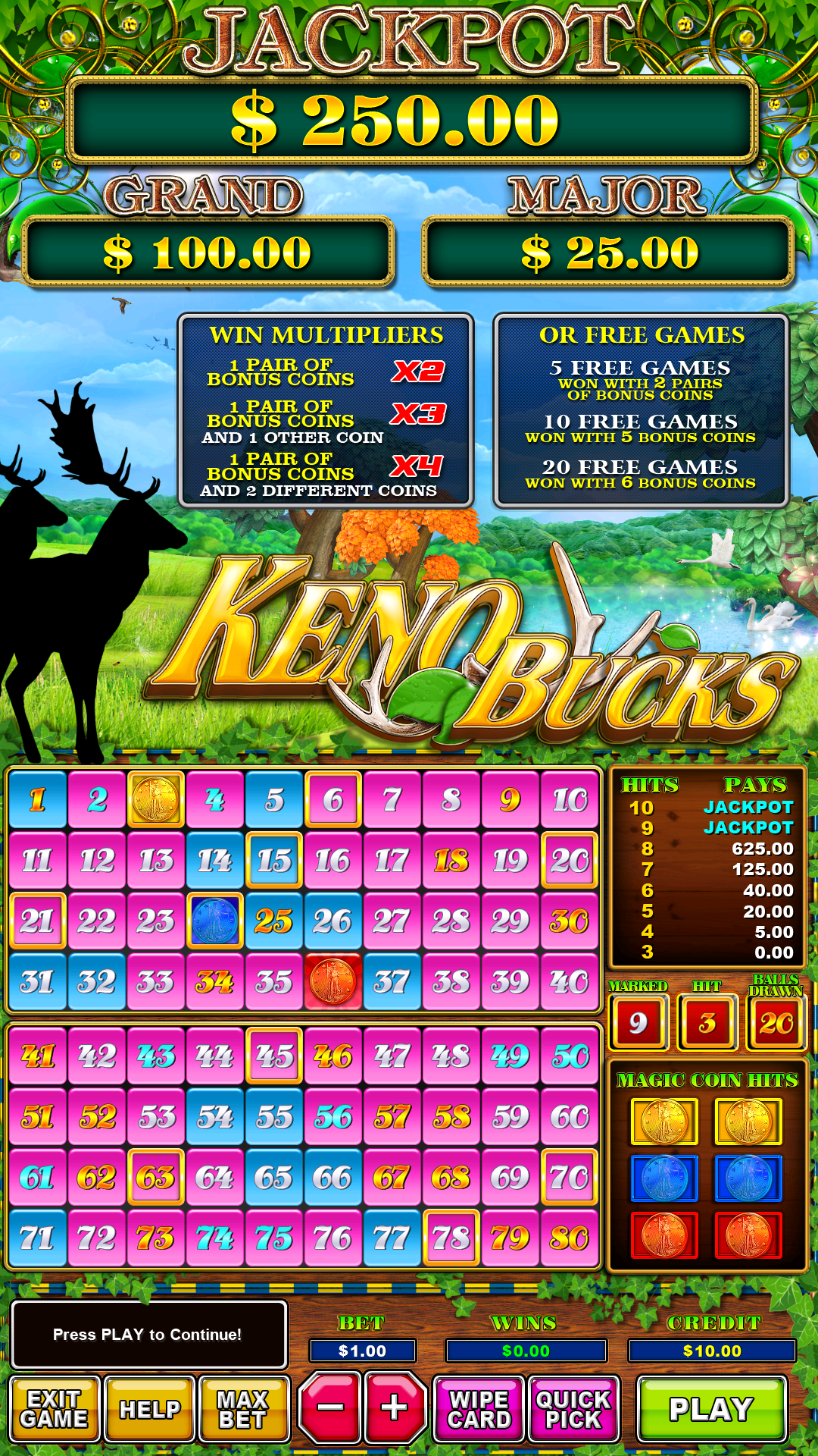 Keno-Bucks
